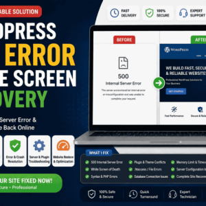 WordPress 500 Error & White Screen Recovery