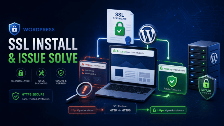 SSL Installation & HTTPS Issue Fix