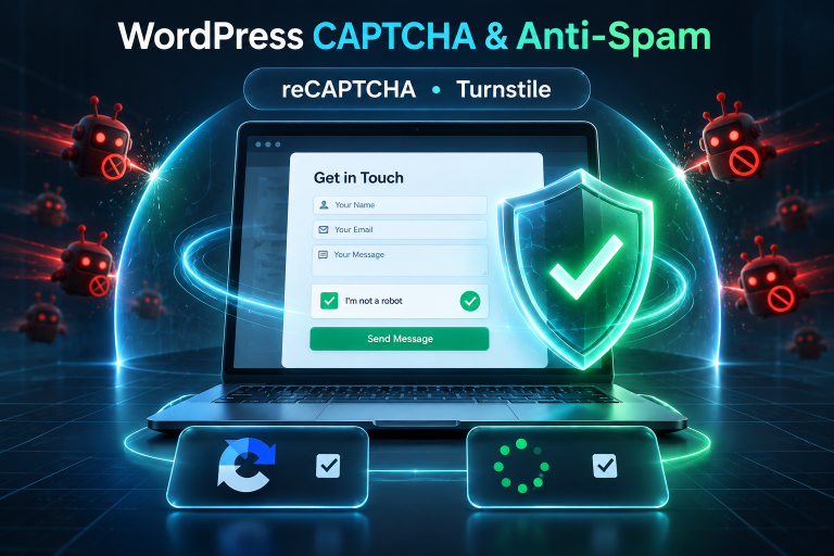 WordPress CAPTCHA & Anti-Spam Setup