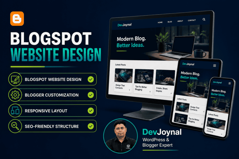Blogspot Design & Blogger Customization
