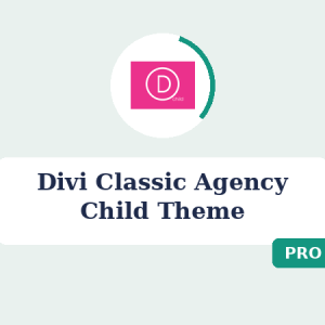 Divi Classic Agency Child Theme price in Bangladesh