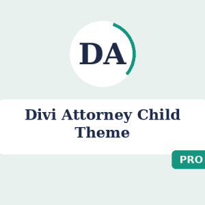 Divi Attorney Child Theme price in Bangladesh
