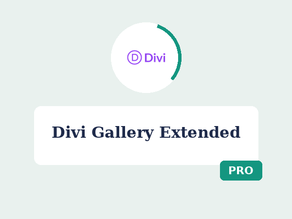 Divi Gallery Extended price in Bangladesh