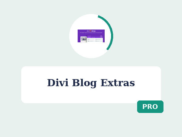 Divi Blog Extras price in Bangladesh