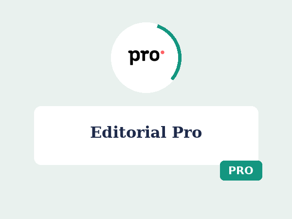 Editorial Pro price in Bangladesh