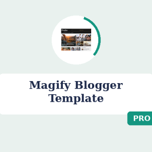 Magify Blogger Template price in Bangladesh