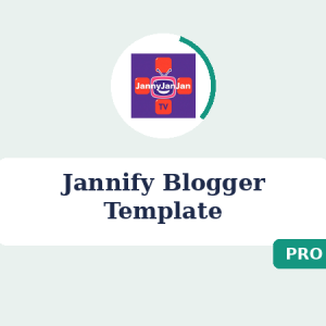 Jannify Blogger Template price in Bangladesh