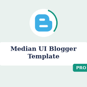 Median UI Blogger Template price in Bangladesh