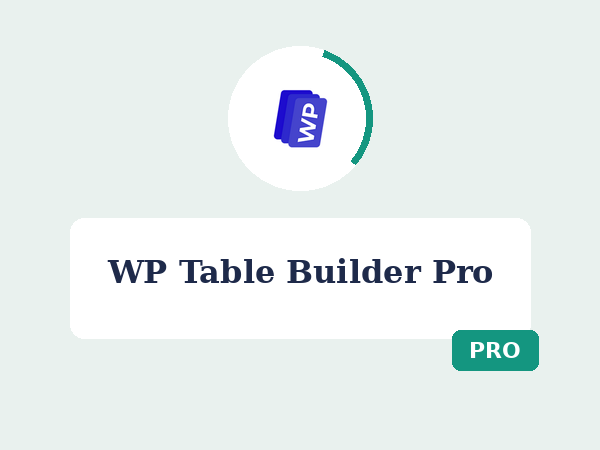 WP Table Builder Pro price in Bangladesh