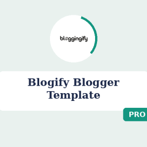 Blogify Blogger Template price in Bangladesh