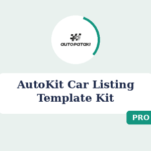 AutoKit Car Listing Template Kit price in Bangladesh