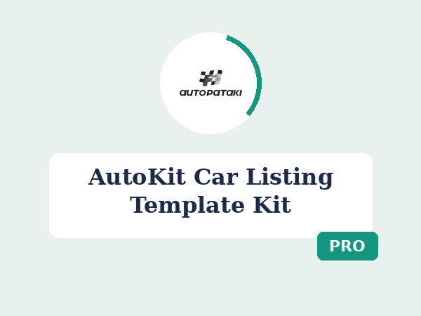 AutoKit Car Listing Template Kit price in Bangladesh