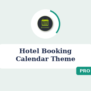 Hotel Booking Calendar Theme price in Bangladesh