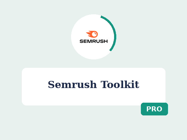 Semrush Toolkit price in Bangladesh