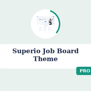 Superio Job Board Theme price in Bangladesh